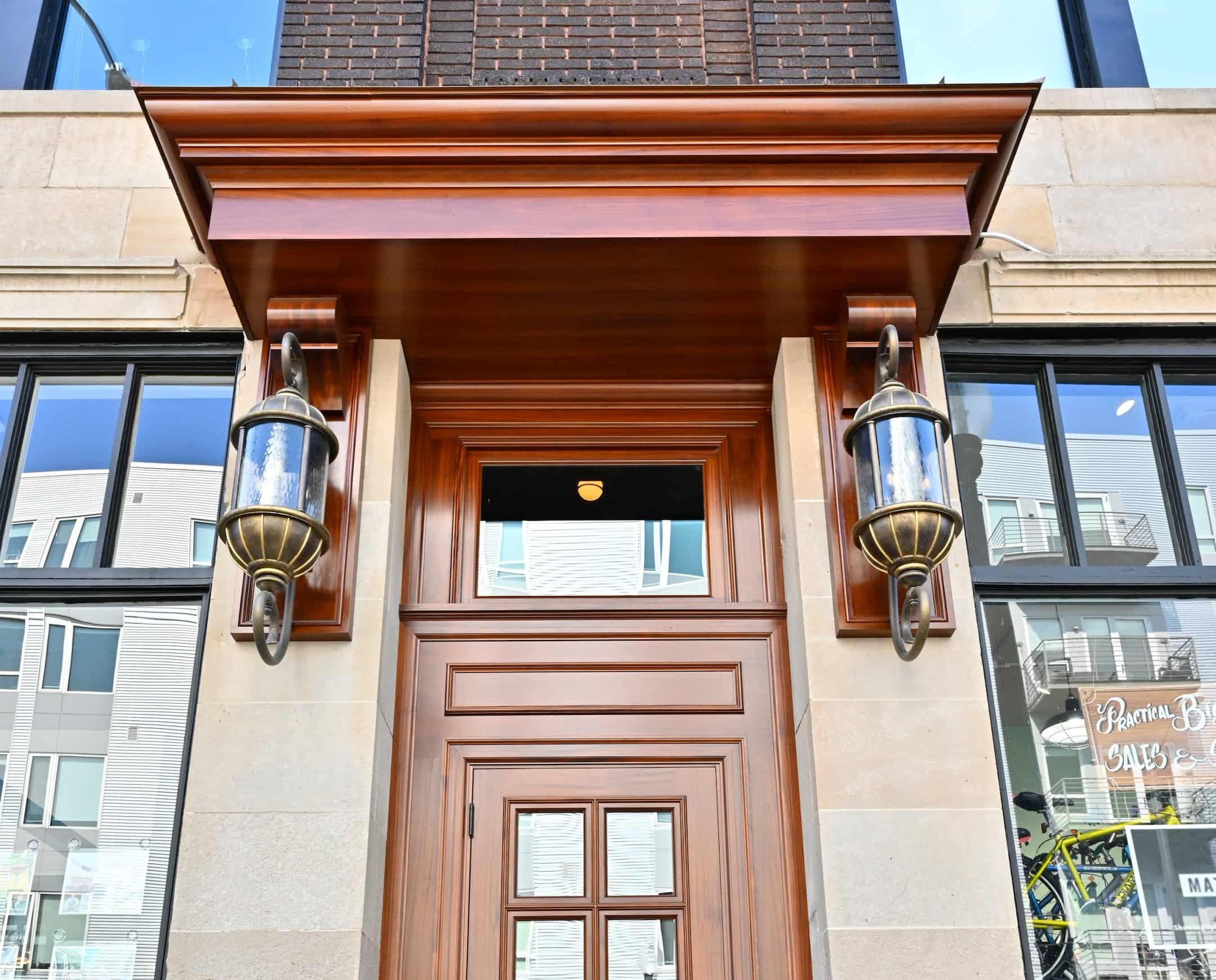 Custom Millwork - Office building Exterior