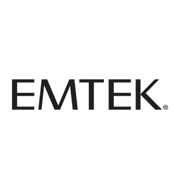 Emtek logo - versatile and customizable door hardware brand featured by Rockwood Door & Millwork