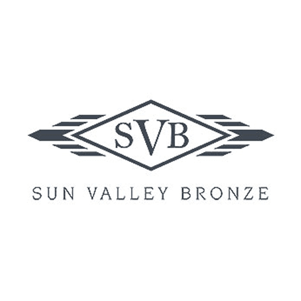 Sun Valley Bronze logo - artisanal bronze hardware crafted in the USA, offered by Rockwood Door & Millwork